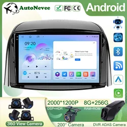 For Renault Koleos 2008 - 2016 Android 13 Car Stereo Radio Multimedia Player GPS Navigation Head Unit Carplay Android Auto 2din