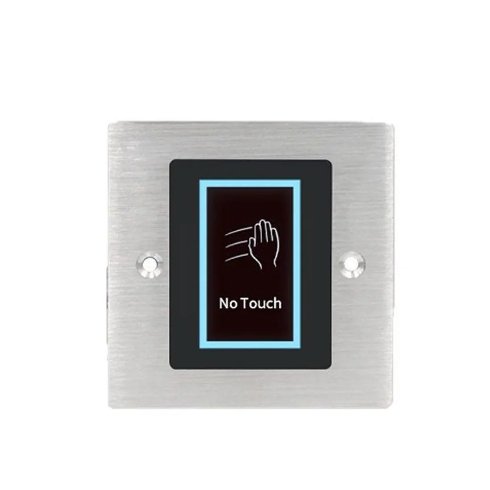 DC 10-24V Door Access Control Touch Free LED Indicator Touchless Exit Button Durable IR Infrared Sensor Home Security System