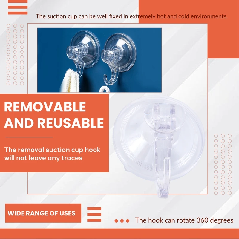 LICE-خطاف كوب شفط المكنسة الكهربائية الشفاف الكبير القابل لإعادة الاستخدام