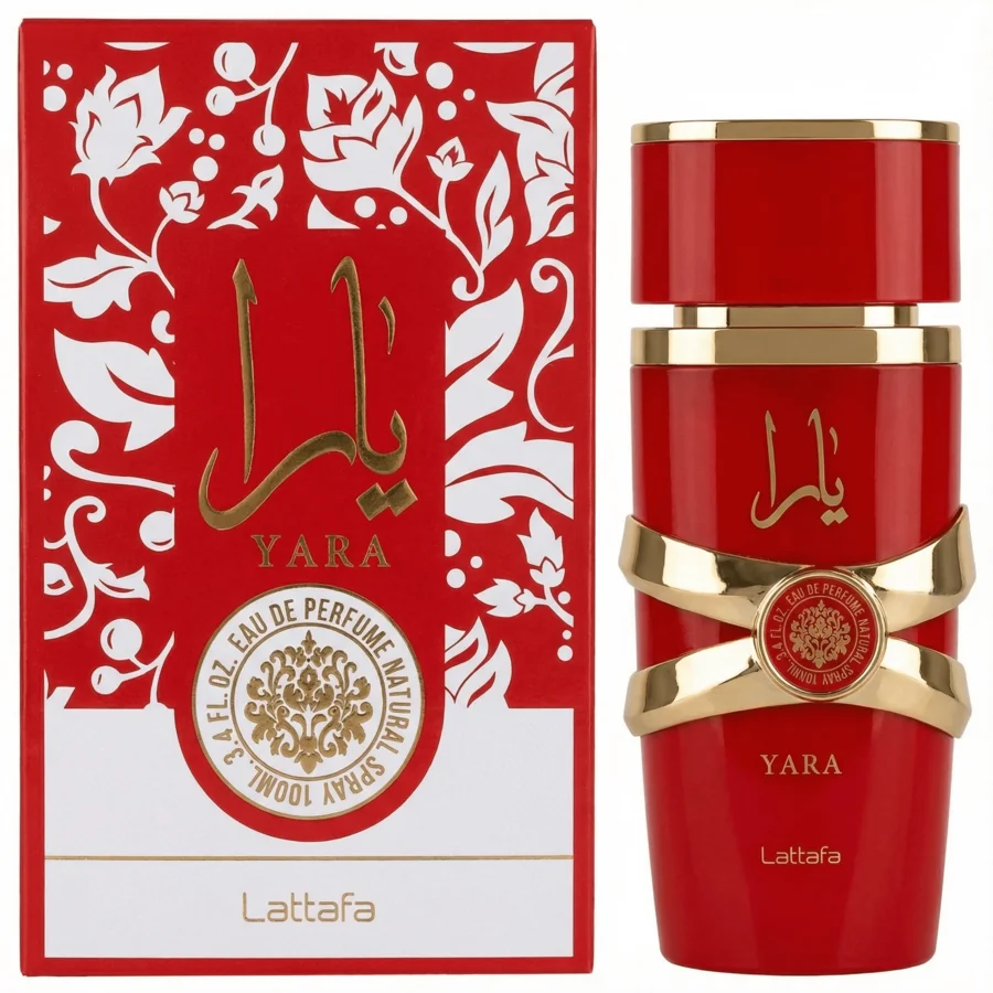 lattafa Yara Candy Eau De Parfum – Sweet Fruity Candy Gourmand Scent | Black Currant, Strawberry Fizz & Vanilla Notes