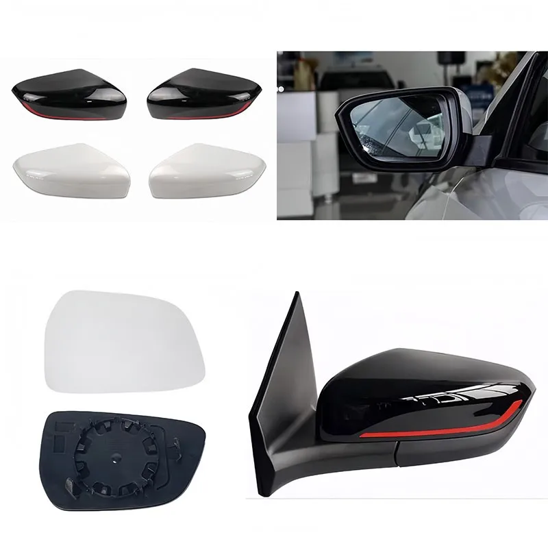

For Chevrolet Onix Kewozi 2020 2021 2022 Auto Left Right Side Rear Mirror Glass Cover Frame