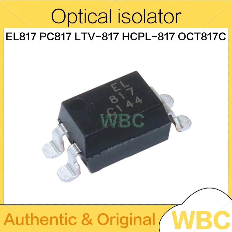 10Pcs/Lot EL817 EL817C PC817  PC817D LTV-817 HCPL-817 OCT817C SOP-4 DIP-4 Opto-coupler Optical isolator New original