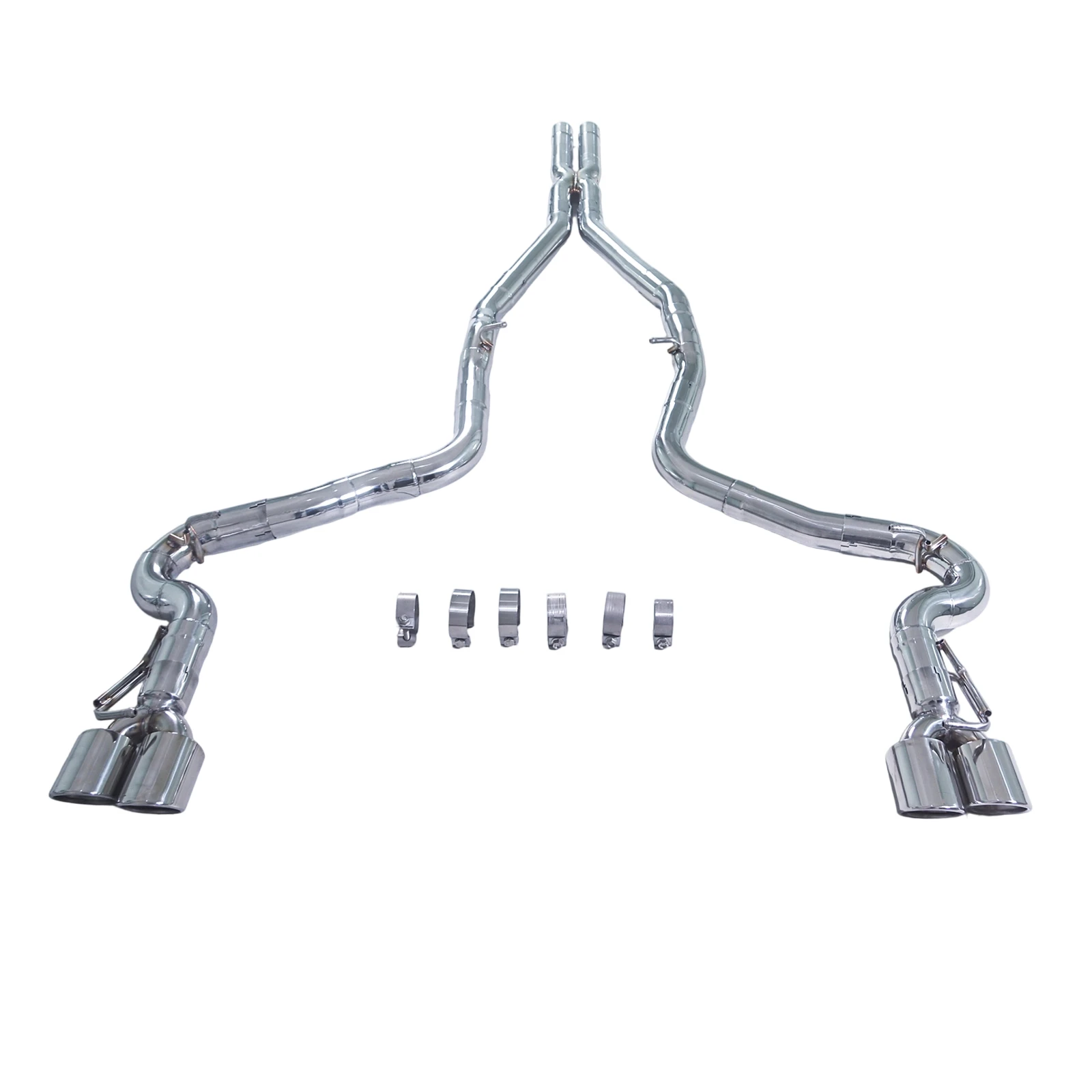 

GFC Catback exhaust system for 2015-2023 Dodge Challenger RT 5.7L models, Car exhaust system made of SUS304 stainless steel pipe