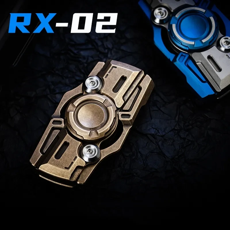 MACKIE RX02 Slider Fidget Spinner Adult Decompression Toy EDC High-speed Rotation