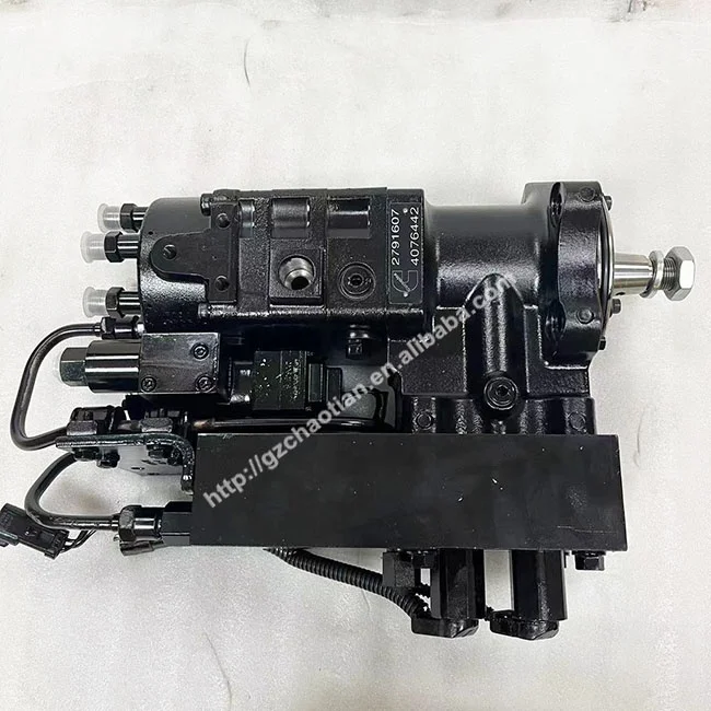 Excavator parts high pressure fuel pump 4076442 ISL QSL ISC QSC8.3 Diesel Engine Fuel Injection pump 4076442