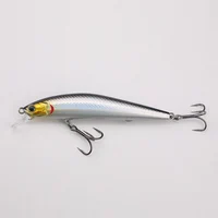 Señuelo de pesca flotante Minnow, 7g/10g/12g, Crankbait Wobblers, cebo duro de plástico Artificial, Lucio, aparejos de pesca Jerkbait