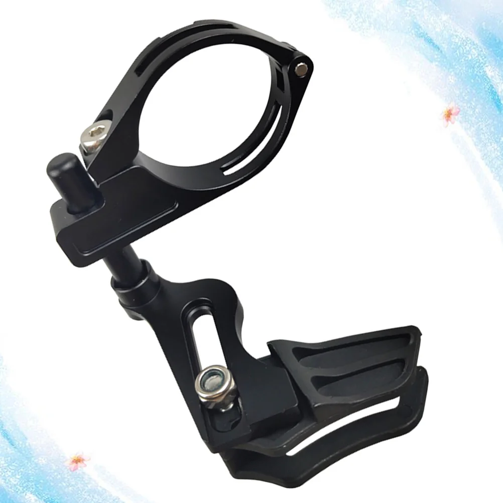 

Black Bike Chain Guide Durable Aluminum Alloy Plastic Easy Install 31.8mm 35mm Bicycle Chain Parts Useful Guide