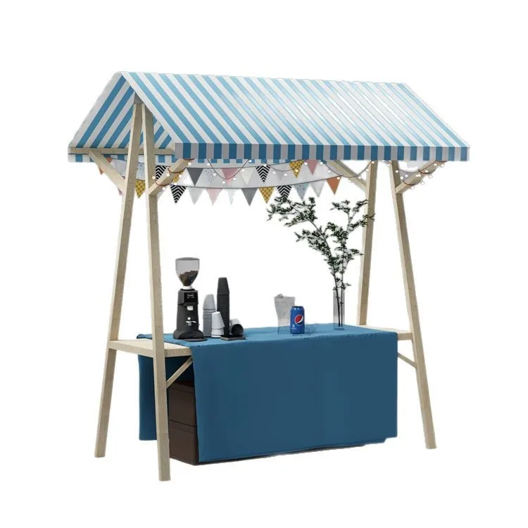 Expositoras de madeira, barracas de mercado noturno, promoções fora do evento shantytown, mercado de aluguel de Taiwan, shopping center