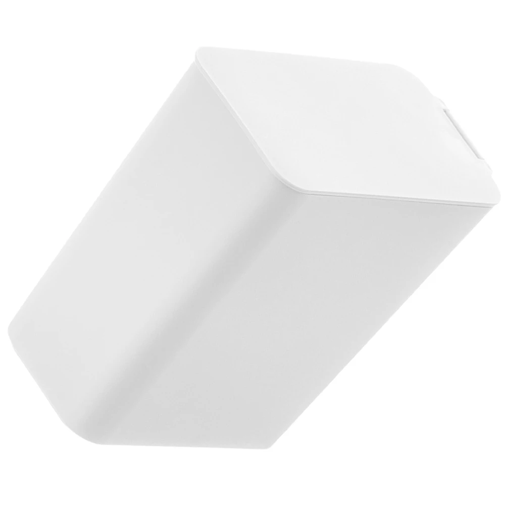 

Mini Garbage Bin Waste Basket Small Can Wastebasket Trash Pp Tiny Desk Office Trashcan with Lid