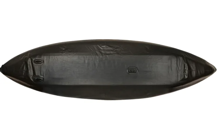 Bestverkopende 13ft familie-recreatie 3-persoons opblaasbare boot PVC opvouwbare kajak met peddels