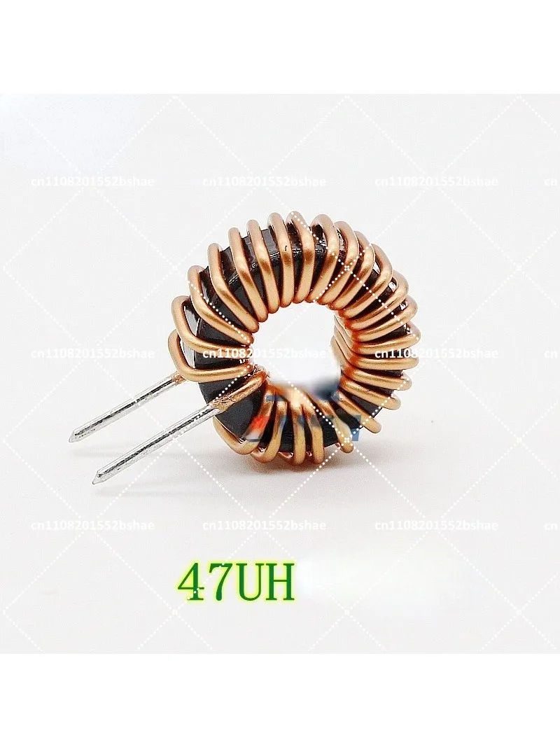 10pcs 47uH 100uH Sendust Ring Inductor Magnetic Core Choke Coil for Energy Storage Filter High Current