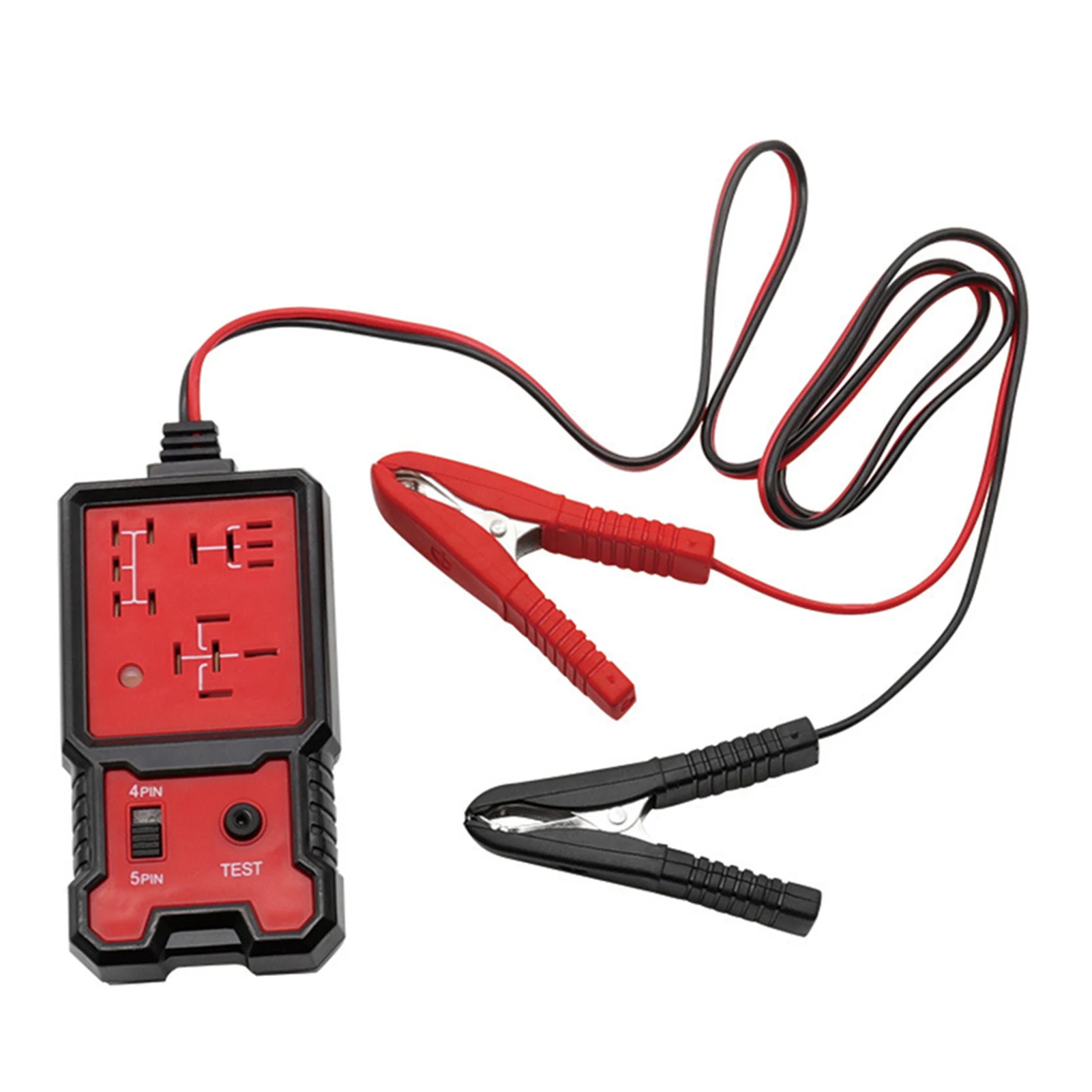 

Быстрый тестер для автомобильных релейных цепей, электронный светодиодный индикатор с питанием от аккумулятора. Тестер автомобильных реле