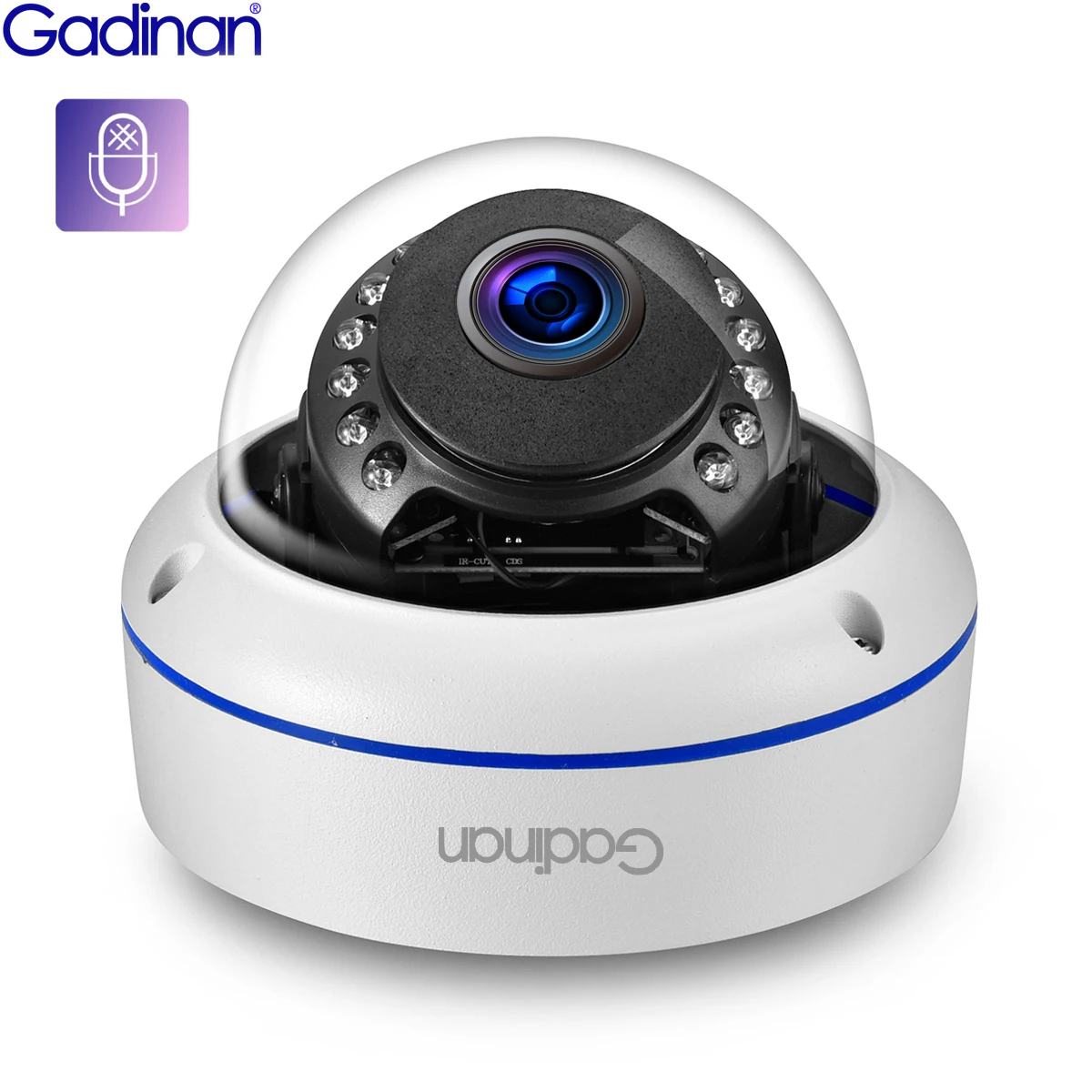 

Gadinan 8MP 4K 5MP 4MP IP Camera POE Outdoor Waterproof Face Detection H.265 Video Surveillance CCTV Night Vision Security Camer