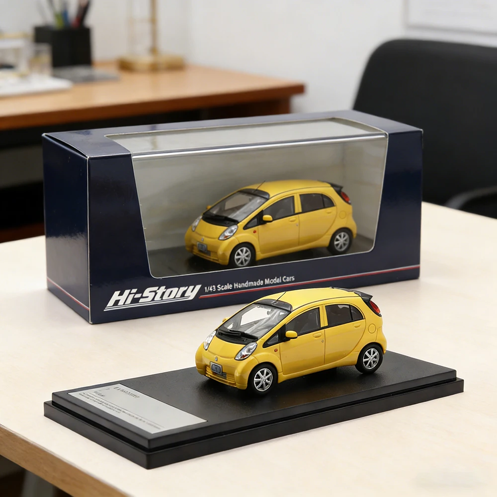 1:43 Scale Resin Model Car MITSUBISHI iT 2010 | High Simulation Diecast Vehicle | Hi-Story Collectible Display Toy Gift