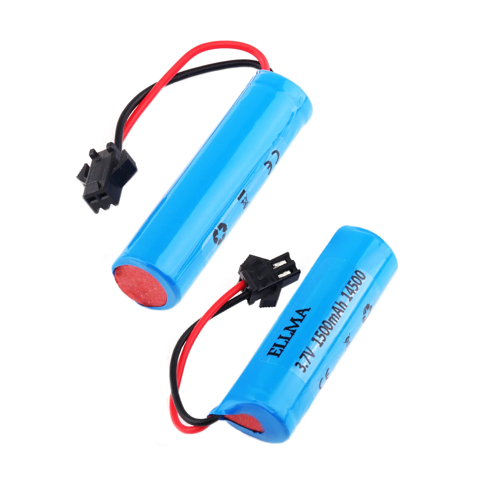 3.7V 1500mah li-ion battery with SM plug For RC Stunt Dump Car C2 D828 JJRC RC Car Parts water gun tops 14500 battery