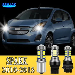 2 sztuk podwójny tryb kierunkowskaz LED + światła do jazdy dziennej DRL akcesoria dla Chevrolet Spark 2010-2015 2011 2012 2013 2014