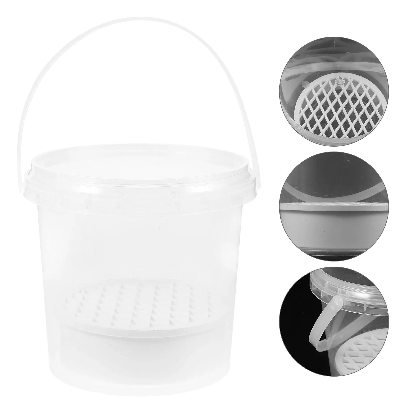 

Tortoise Isolation Box Small Turtle Breeding Box Safe Lightweight Wear Resistant Easy Clean Observe Newborn Protection Aquarium