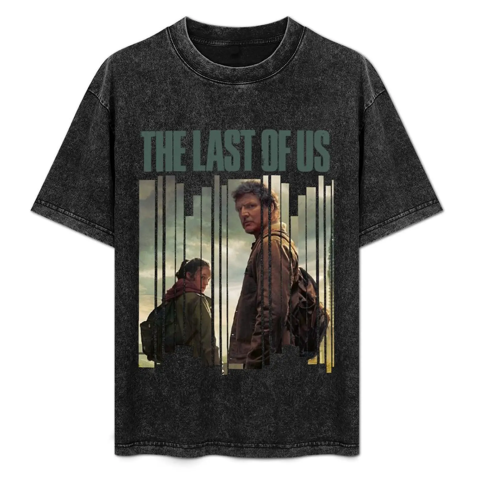 The Last Of Us T-Shirt oversized graphic tee anime stuff shirts graphic tee korean fashion t shirts for men pack