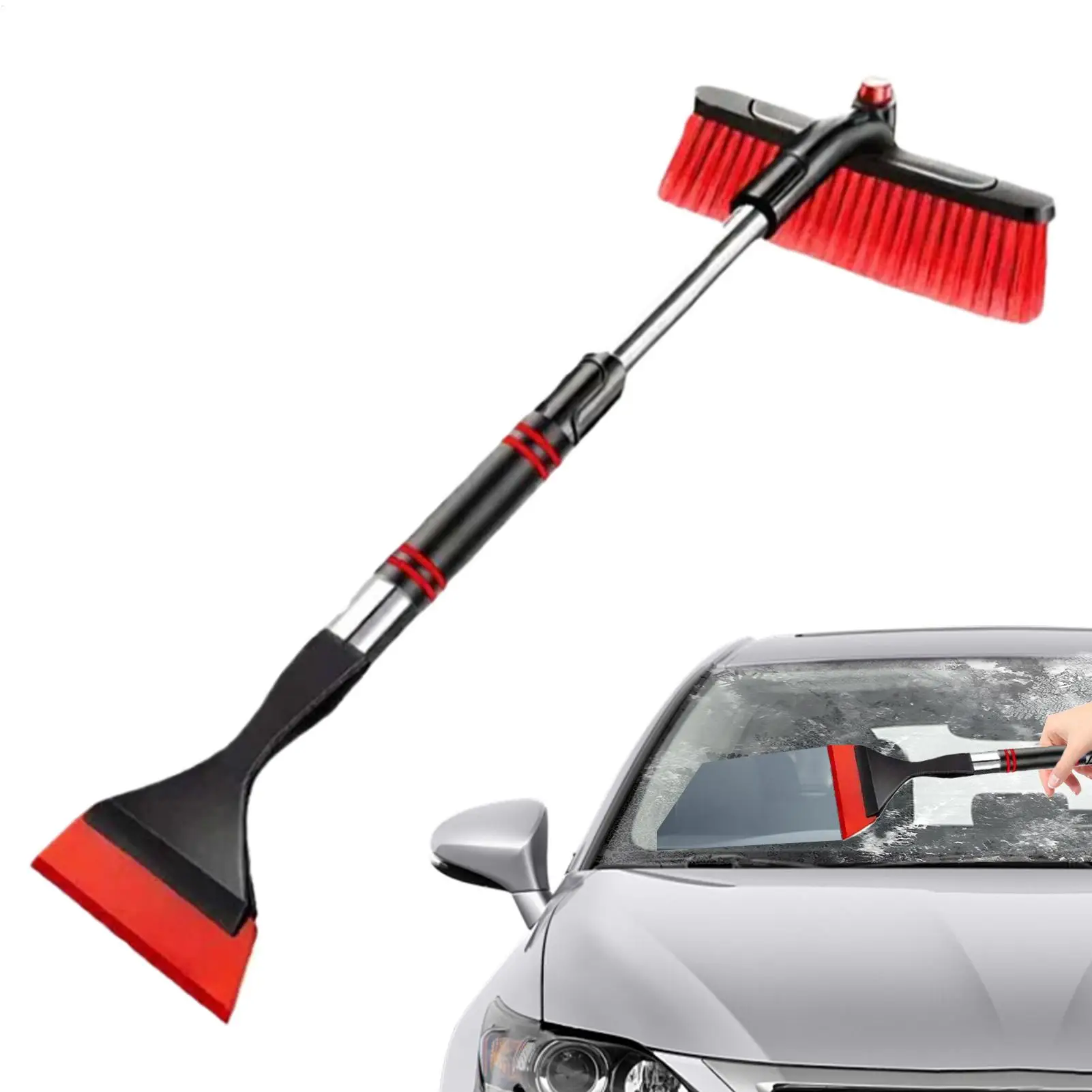 

Ice Scrapers For Car Windshield Heavy Duty Retractable Winter Windshield Ice Removal Tool For Vehicle Truck SUV Window Frost