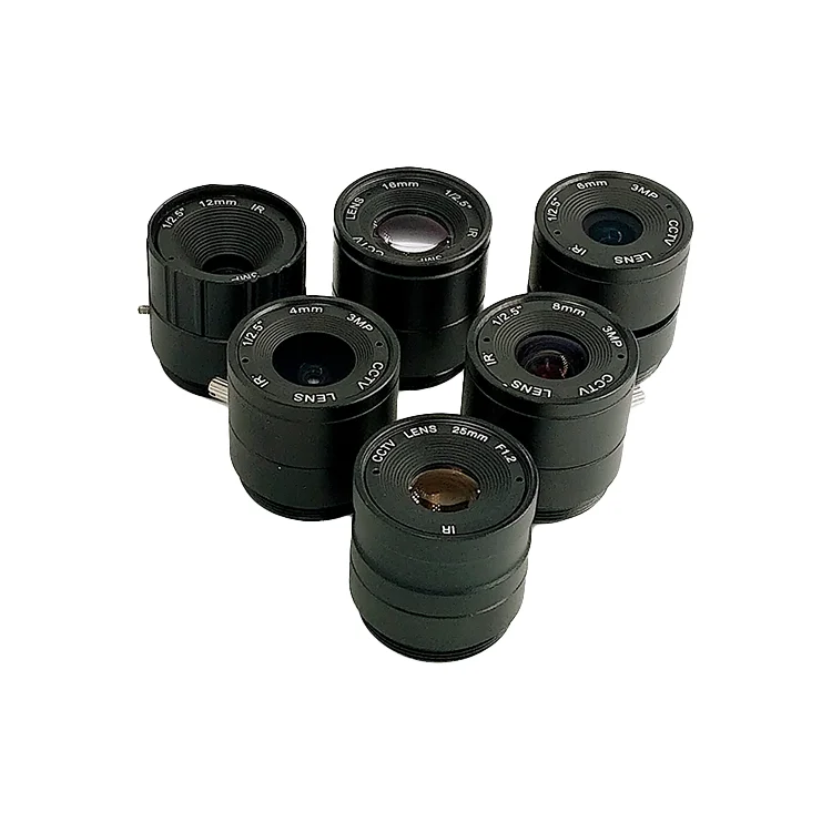 

China Supplier 3MP CCTV Lens 4mm 1/2.5\" & 1/2.7\" Format CS Mount