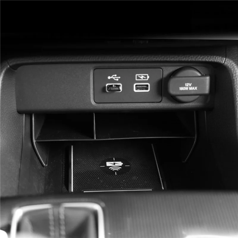 

3X For 2022 Honda Civic 11Th Center Console ABS Storage Box Armrest Box Organizer Tray
