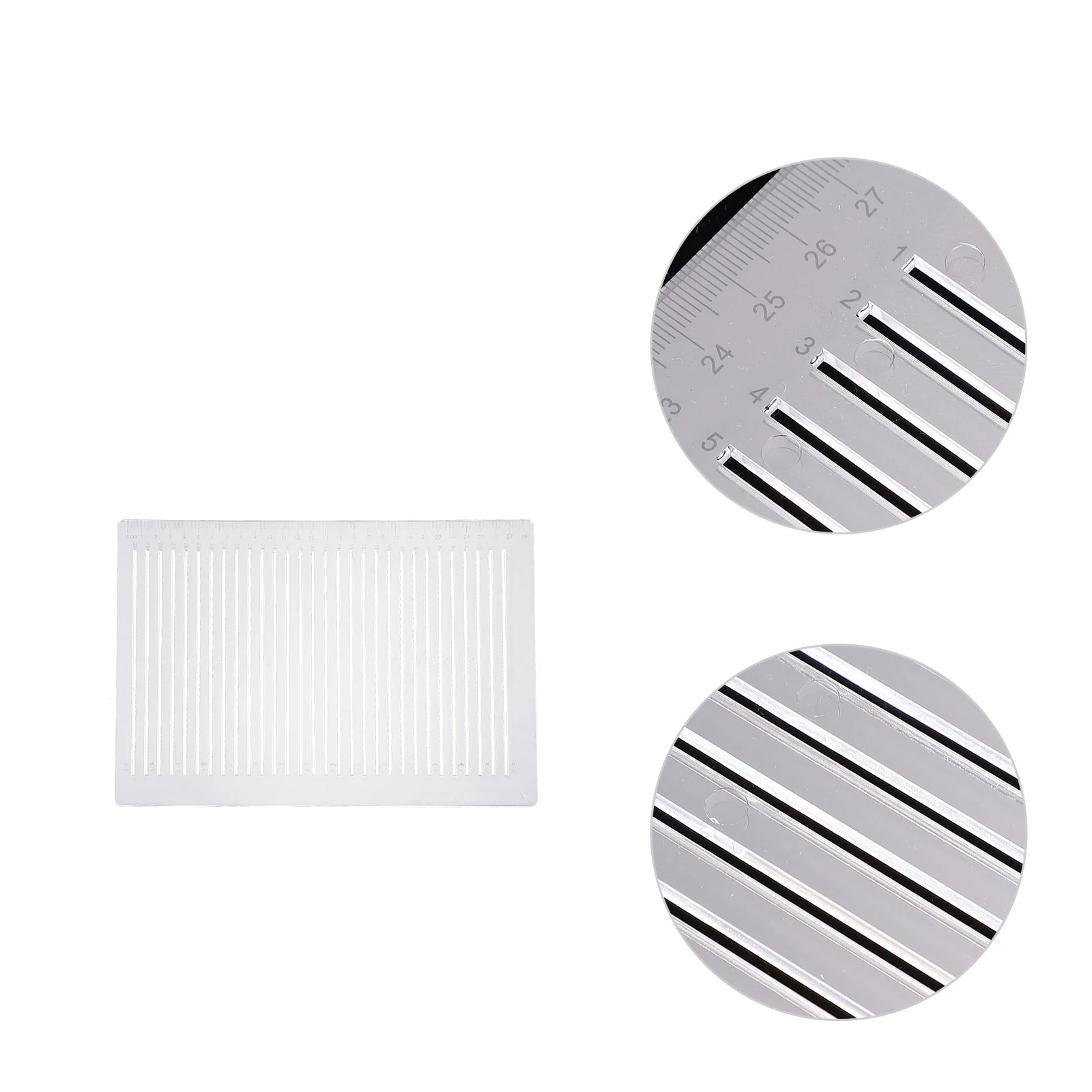 Answer Line Ruler Horizontal Lines Drawing Clear Examination Answering Loose Leaves Child