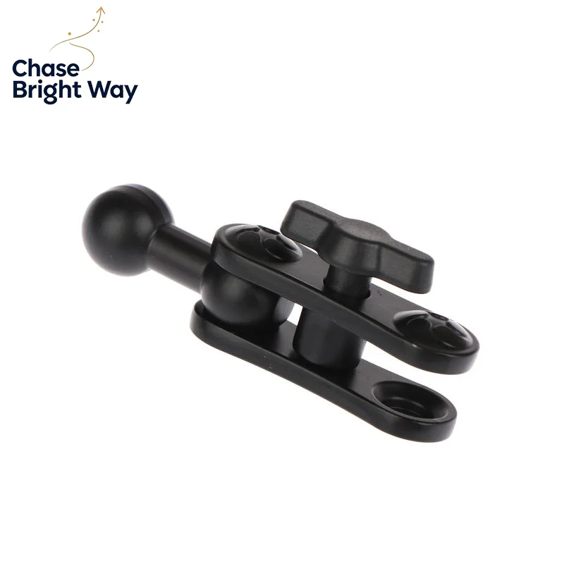 Alloy 17mm Ball Mount Extension Adapter Rotation Extension Rod For Car Air Vent Dashboard Phone Holder Accessories