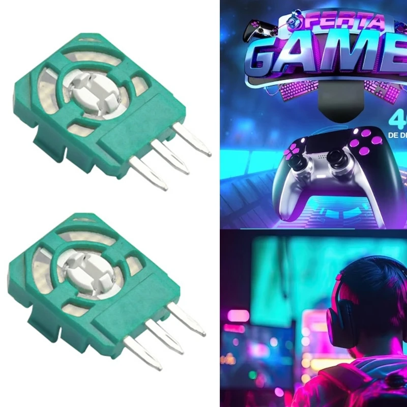 Pack of 10pcs 3D Analog Joystick Potentiometers Micro Replacement Repair Parts for Controller Dropship