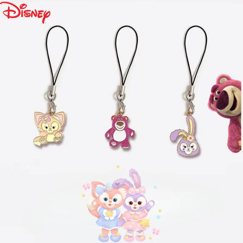 

Новый унисекс милый аниме креативный узор с рисунком Диснея StellaLou, Lotso, LinaBelle, простой модный портативный ремешок для телефона