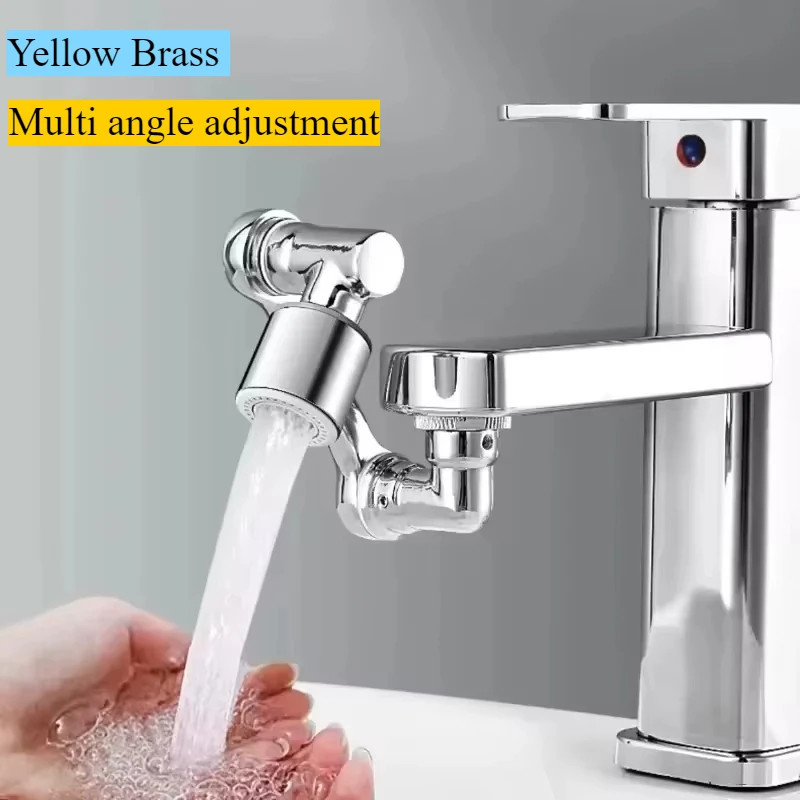 Faucet bubbler, bathroom, kitchen faucet extender, multi-angle rotating extension robotic arm bubbler