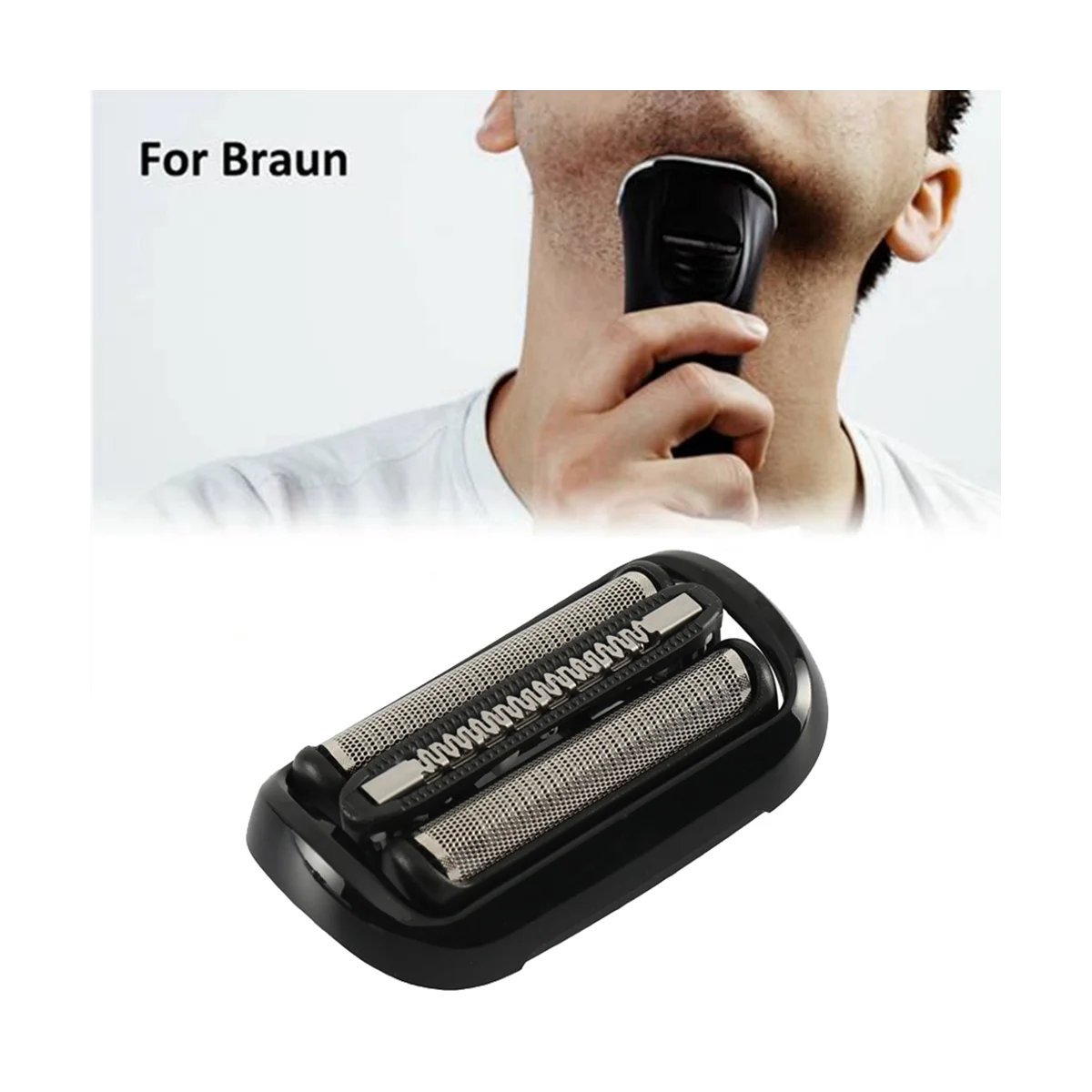 53M Replacement Shaver Heads for Braun 5/6 Series Razor 50-R1000S/50-B1300S/50-R1320S 6020S 6040Cs 6072Cc 6075Cc 6090Cc