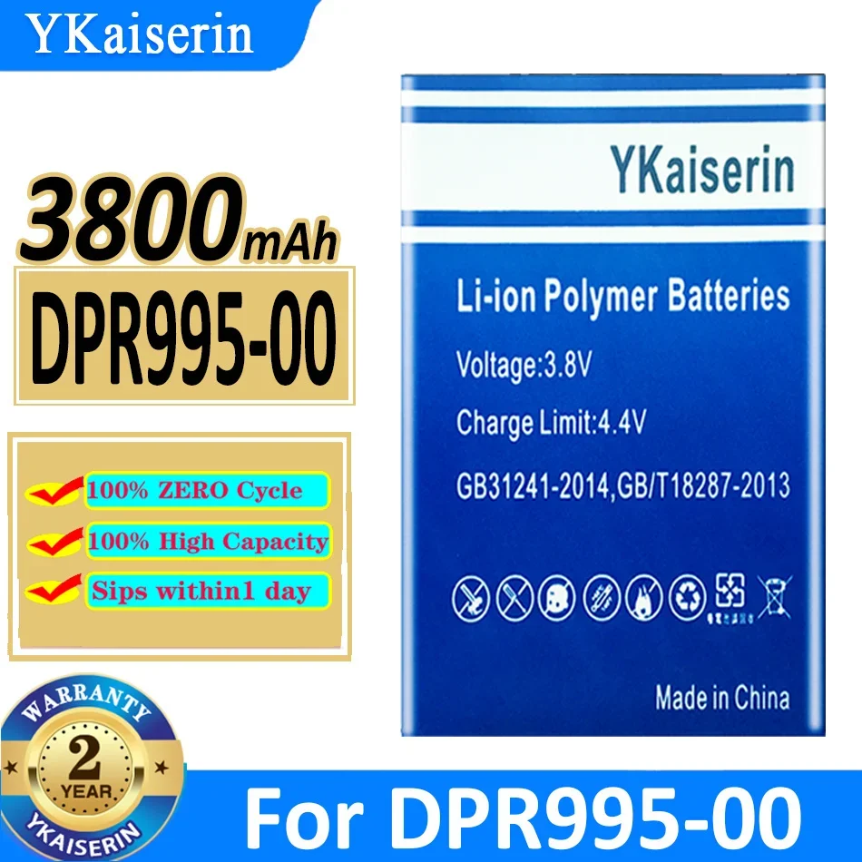 

3800mAh YKaiserin Battery DPR99500 For DPR995-00 Bateria