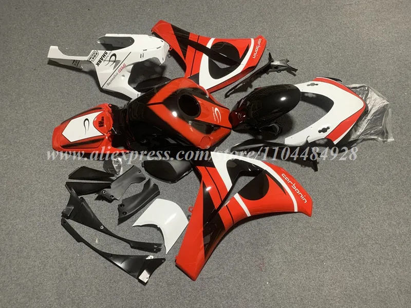 4Gifts New ABS Motorcycle Fairings Kit Fit For HONDA CBR1000RR 2008 2009 2010 2011 08 09 10 11 Bodywork Set Custom Black Red