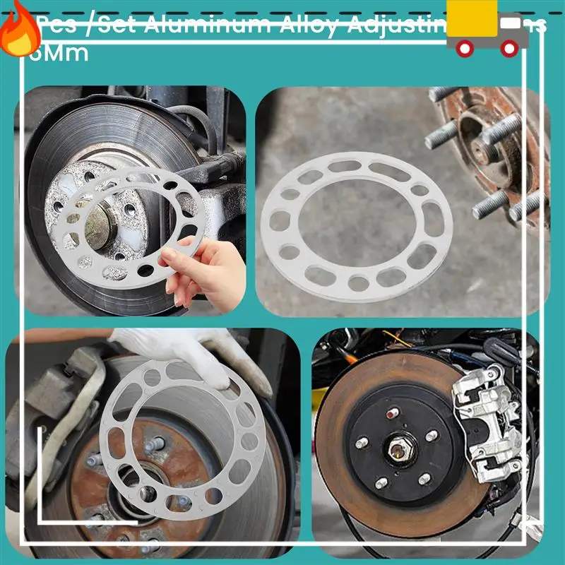 

Discount-2Pcs /Set Aluminum Alloy Adjusting Shims 6Mm For Jimny Pajero Suv Wheel Spacers
