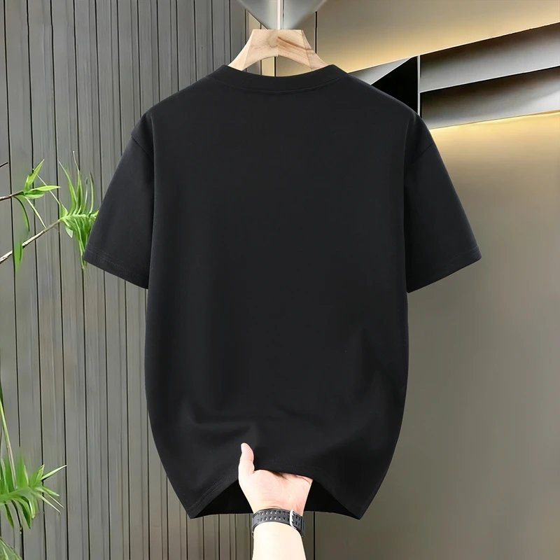 Extra Big Size 11XL Men Oversized T Shirts V Neck Half Sleeve