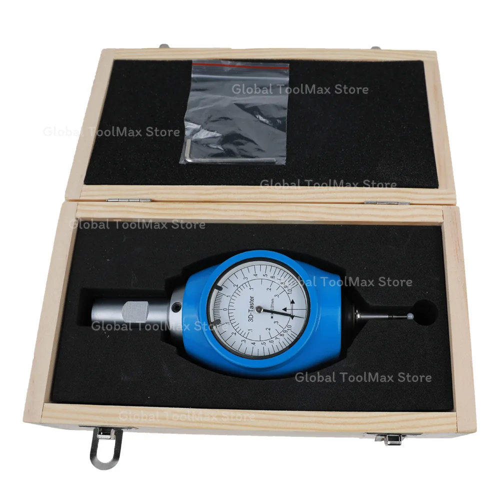 CNC Machine Tool 3D Edge Finder XYZ Axis Sensor Centering Rod Meter Universal Detector Tool Dial Indicator Workpiece Centering