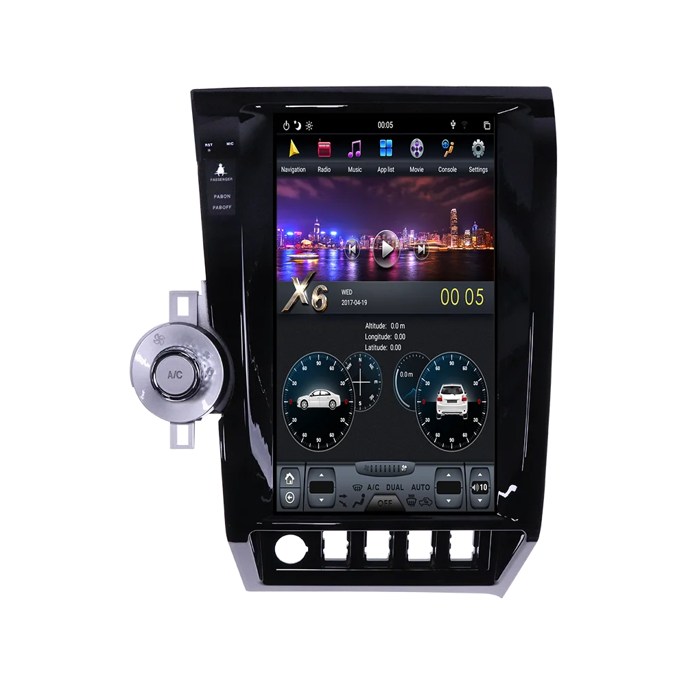 

8G 128G Qualcomm Radio Android 11 For Toyota Tundra 2007 2008 2009 2010 2011 GPS Navigation Receiver Player Audio Head Unit
