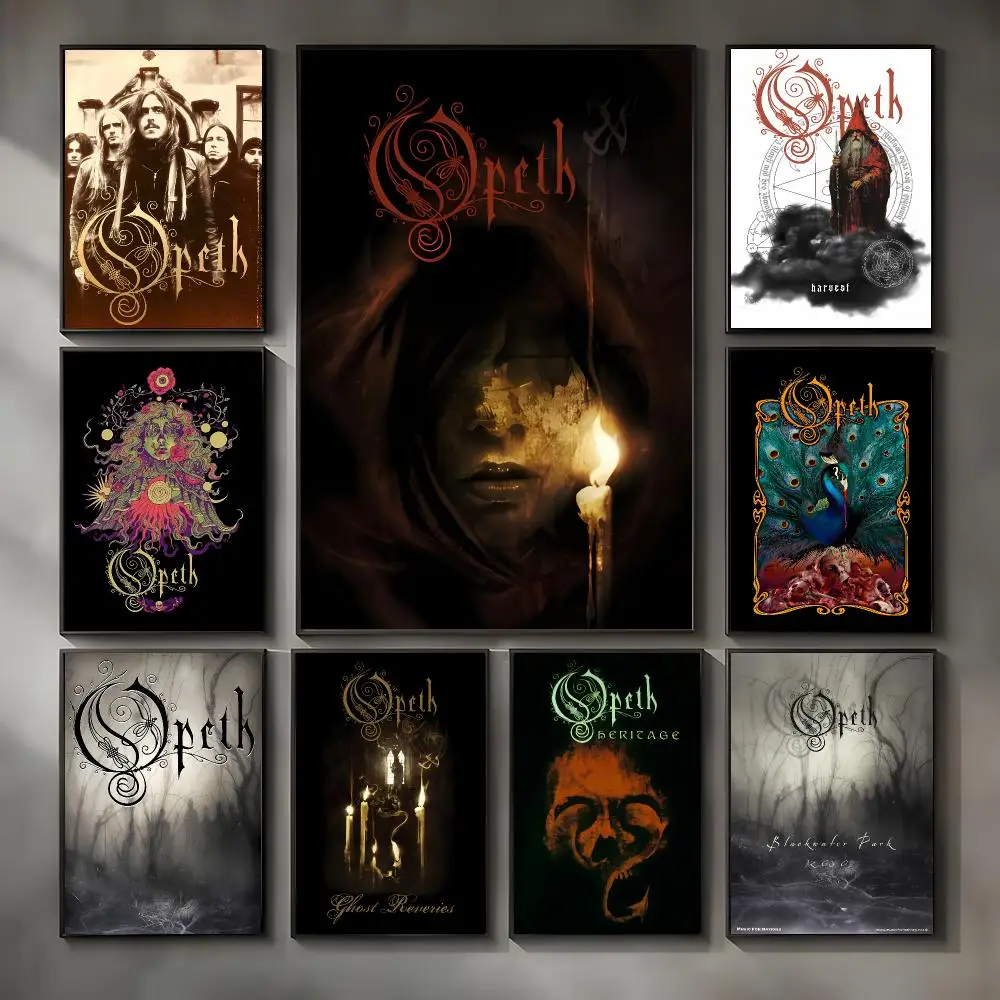 Progressive metal band Opeth Poster Modern Interior Wall Decor & Trendy Home Highlights