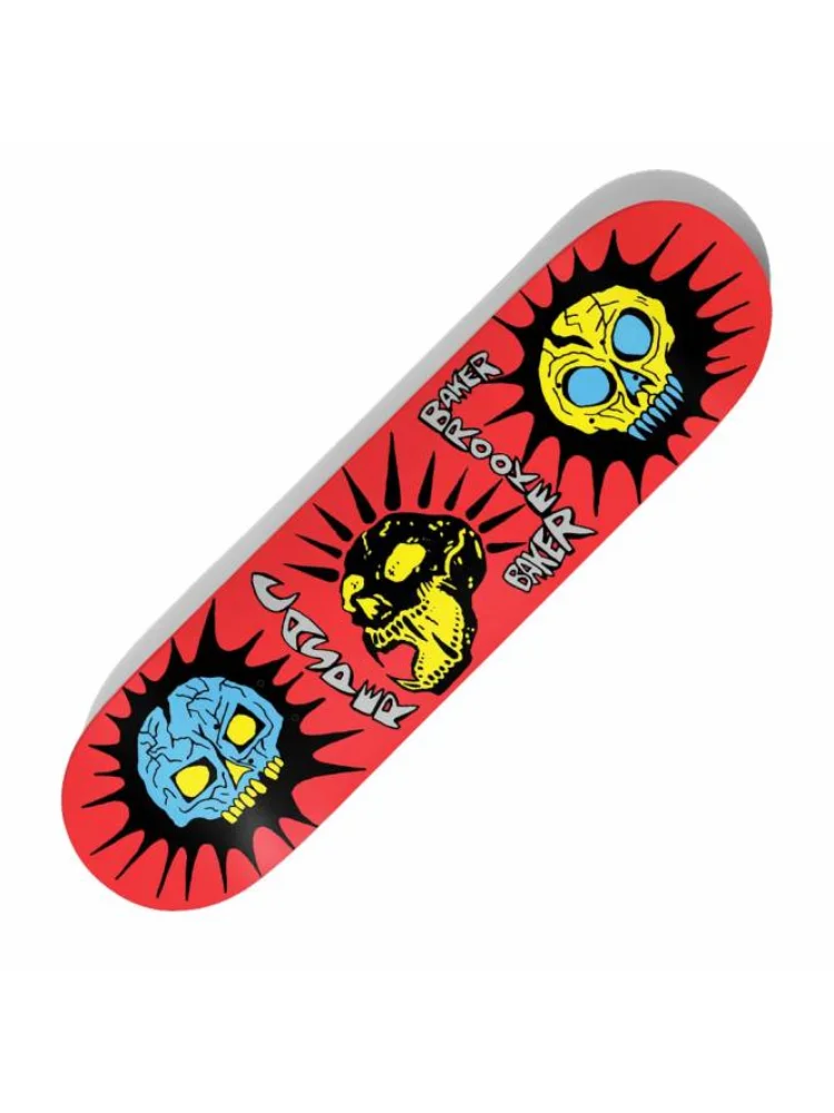 

New BAKER SKATEBOARDS with Anti-slip Tape Stylish Maple Wood Design Commuter Essential Super Durable Factory Direct Unisex
