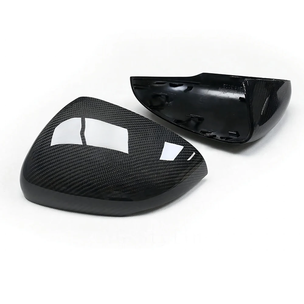 Replacement Rearview Side Mirror Covers Cap For Mercedes Benz W177 W118 A CLA Class OEM Style Carbon Fiber Casing Shell