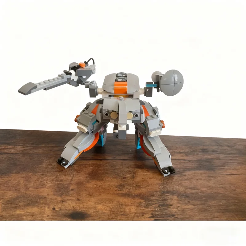 311 個 MOC メタルギアレックスアイコンモデルビルディングブロックおもちゃ建設クリスマスギフト DIY クリエイティブアイデア教育レンガ