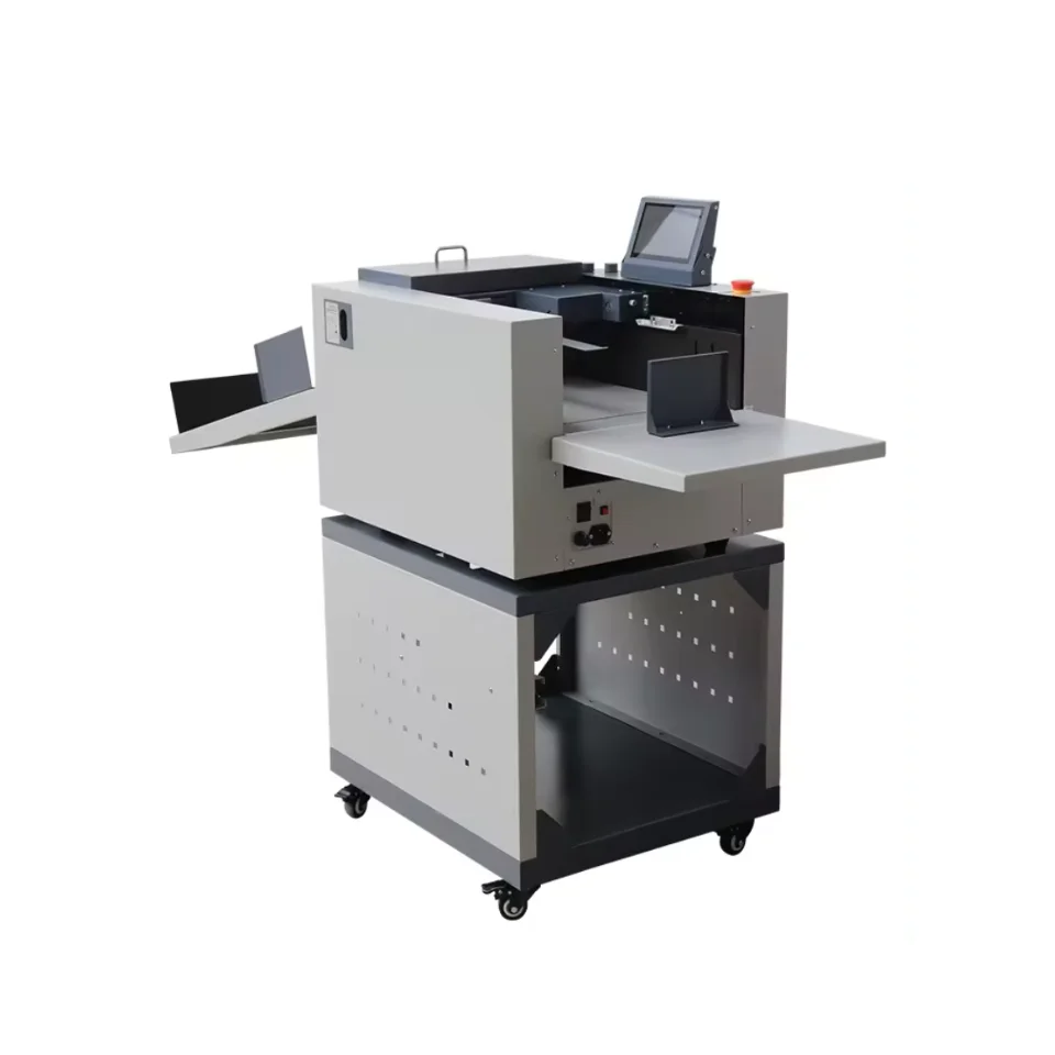 RC-958 330mm Automatic Paper Feeding Digital Paper Creasing Perforating Machine