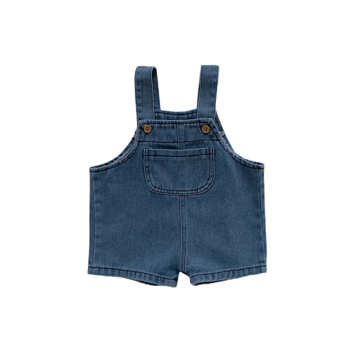 2024 Summer New in Kids Baby Boys Casual Clothing Set 2pcs 3M-3Y , Infant Toddler Letter T-shirts + Denim Overalls image 6