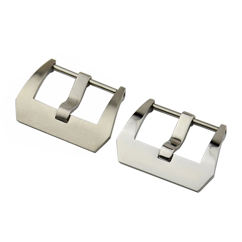 

Watch Band Solid Metal Watch Buckle 18mm 20mm 22mm 24mm 26mm Men Women High Quality Stainless Steel Screw-in Watch Clasp