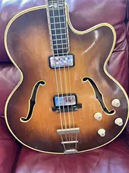 hofner jazz bass vintage hollow body bass second hand 1962 bass electric 4 strings