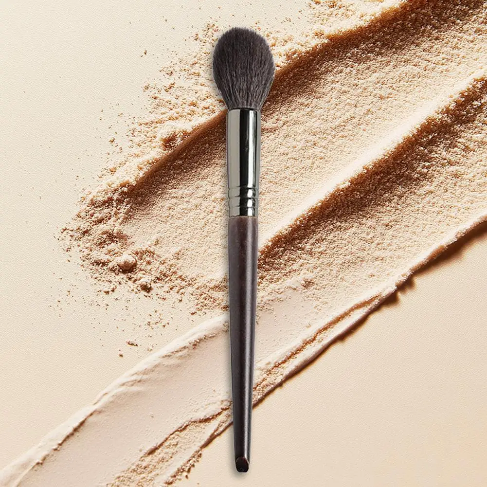 1 pezzo perfetto pennello professionale individuale per il viso pennello per trucco cosmetico fard in polvere impostazione base accessorio cosmetico