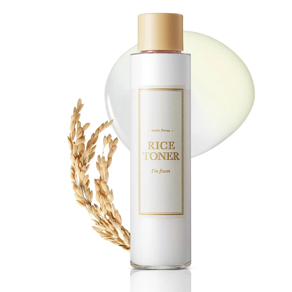 

150ml Firming Skin Rice Toner Moisturizing Soothing Repairing Skin Barrier Nicotinamide Brightening Rice Facial Toner Skin Care