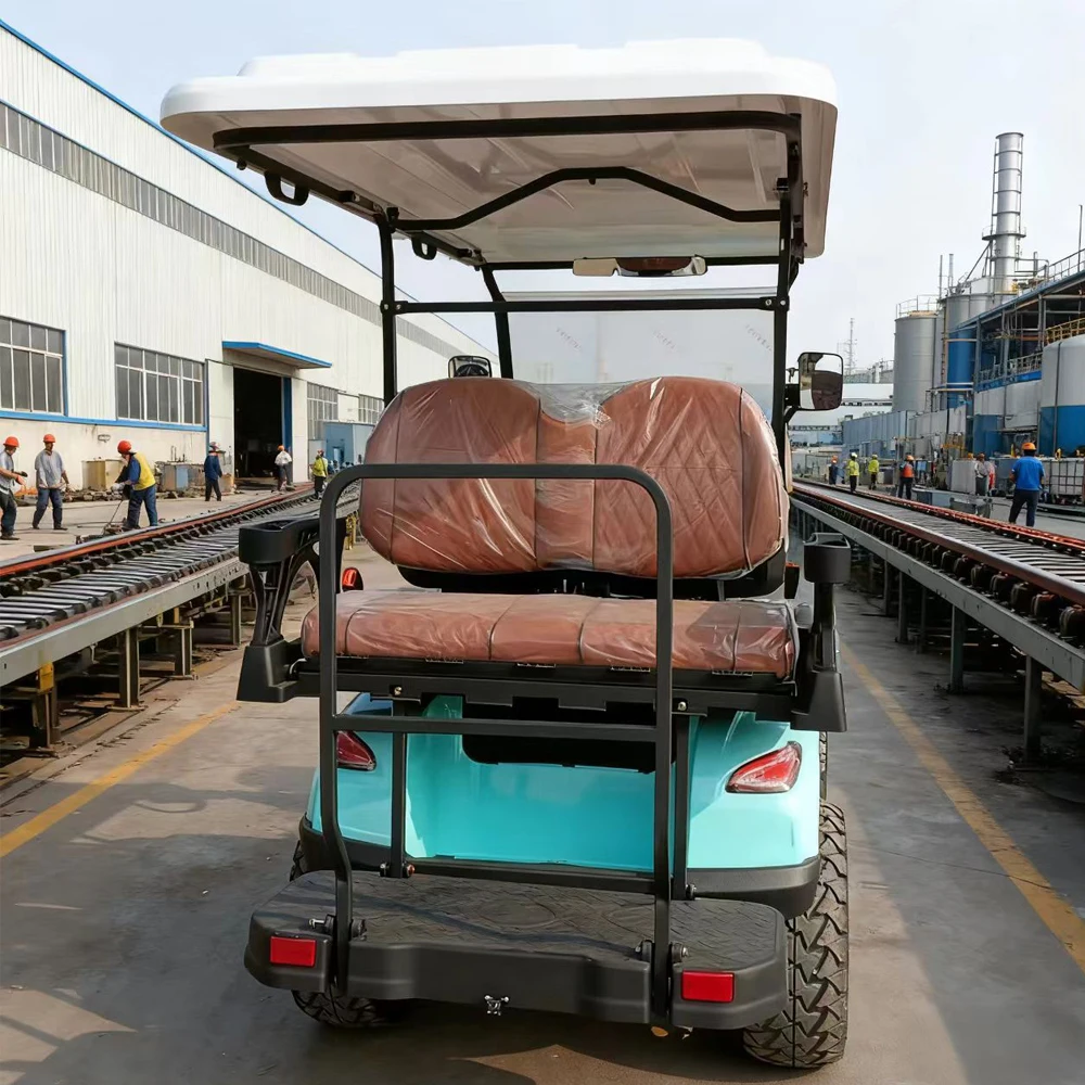 2025 مصنع MMC العلامة التجارية 48/72 فولت 4000 واط/7000 واط إطارات الطرق الوعرة المضادة للتآكل والصدأ الجسم 2/8 مقعد عربة جولف كهربائية عربات التي تجرها الدواب #3