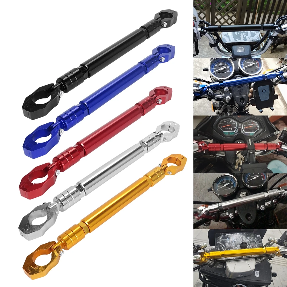 Motorrad Lenker Griff Grip Einstellbare Querstange Balance Halterung Regler Lenkrad Verstärken 22mm Ersatz