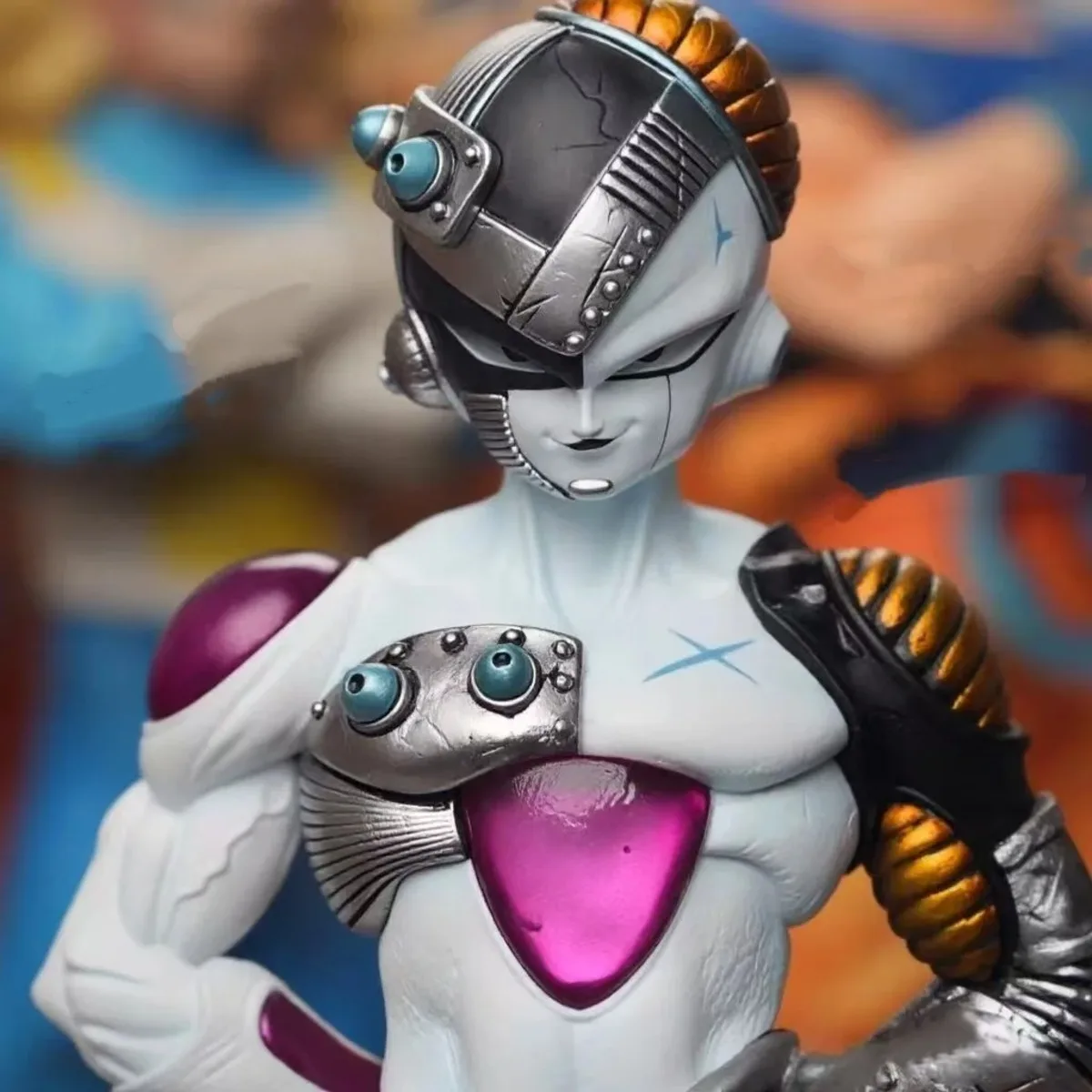 Figura de Frieza de 22 cm/8.66 pulgadas de YS Studio, Figura de Acción de Dragon Ball, Colección de Figuras de Anime de Frieza, Modelo de Juguete, Regalos